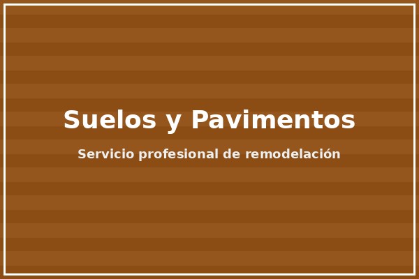 Suelos y pavimentos en Madrid - Usa tu Cupo GNB